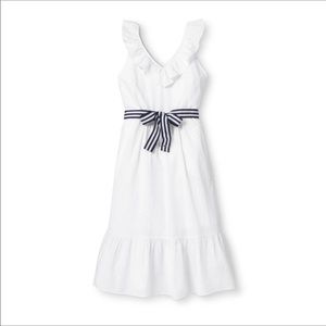 Vineyard Vines for Target White Ruffle Dress